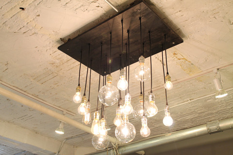 LED Replacement Bulb Package | Urban Chandy Industrial Chandelier with varying bulbs